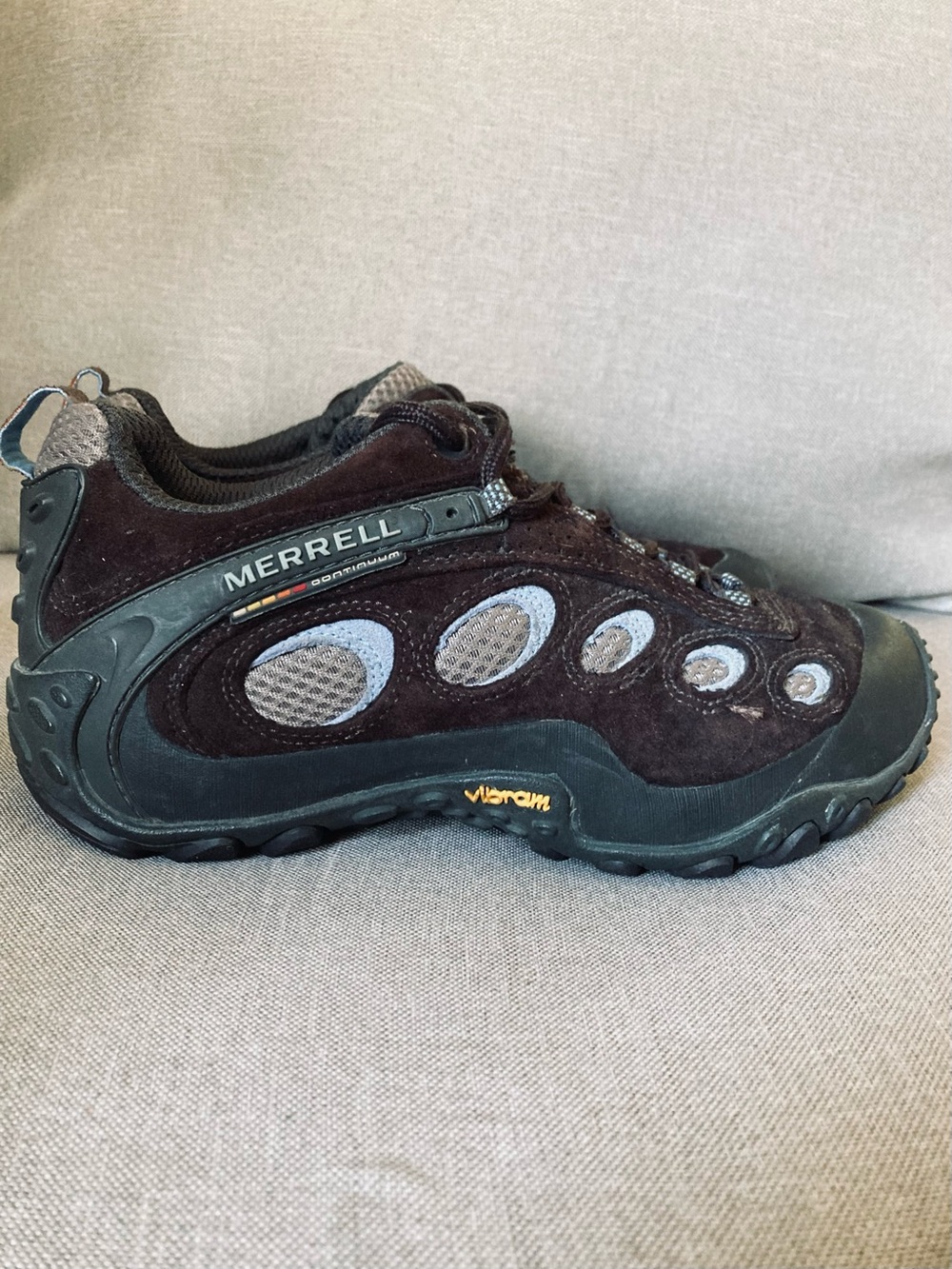 VINTAGE Merrell Chameleon Wrap Ventilator Hiking Shoe Wmns 6.5 Vibram Y2K Gorp
